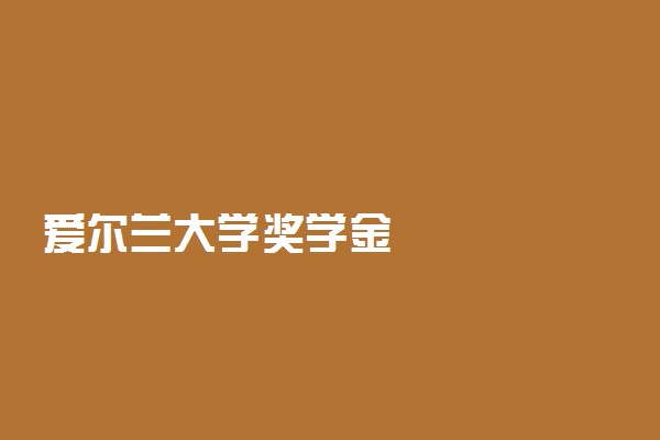 爱尔兰大学奖学金