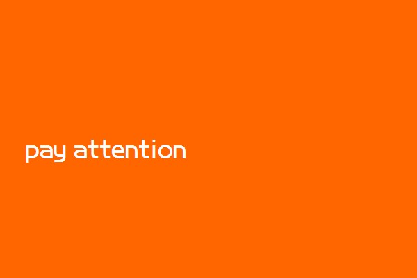 pay attention to do还是doing
