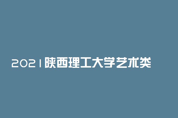 2021陕西理工大学艺术类招生专业