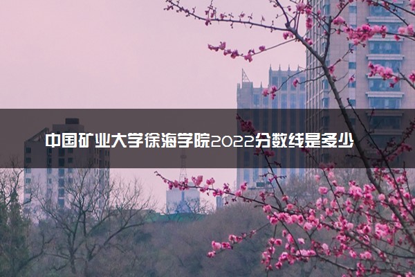 中国矿业大学徐海学院2022分数线是多少 各省录取最低位次