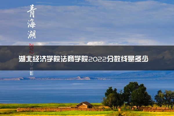 湖北经济学院法商学院2022分数线是多少 各省录取最低位次