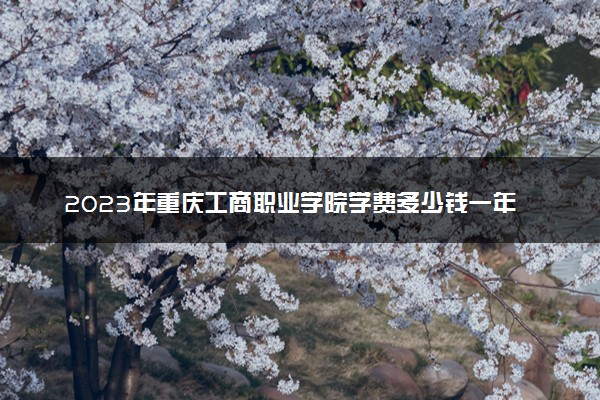 2023年重庆工商职业学院学费多少钱一年及各专业收费标准查询 大约需要多少费用