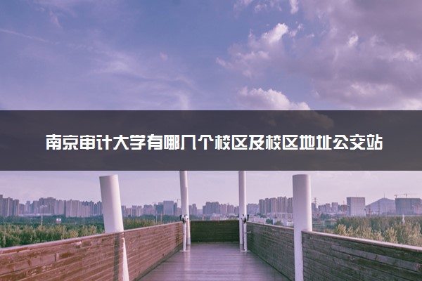 南京审计大学有哪几个校区及校区地址公交站点 分别都在哪里
