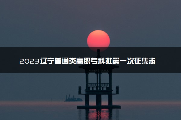 2023辽宁普通类高职专科批第一次征集志愿剩余计划【物理】