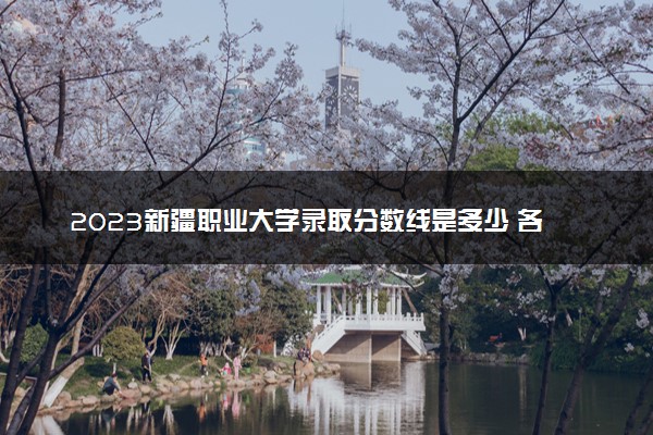 2023新疆职业大学录取分数线是多少 各省历年最低分数线