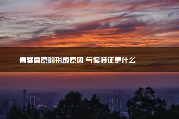 青藏高原的形成原因 气候特征是什么
