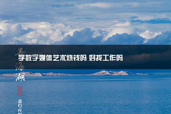 学数字媒体艺术烧钱吗 好找工作吗