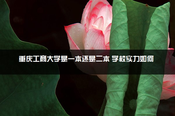重庆工商大学是一本还是二本 学校实力如何