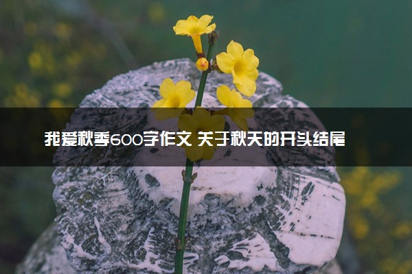 我爱秋季600字作文 关于秋天的开头结尾摘抄大全