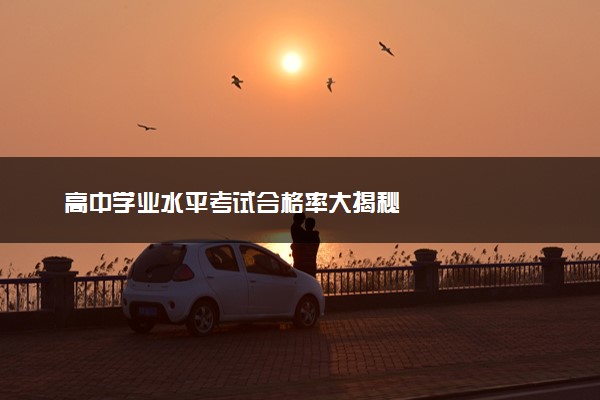 高中学业水平考试合格率大揭秘