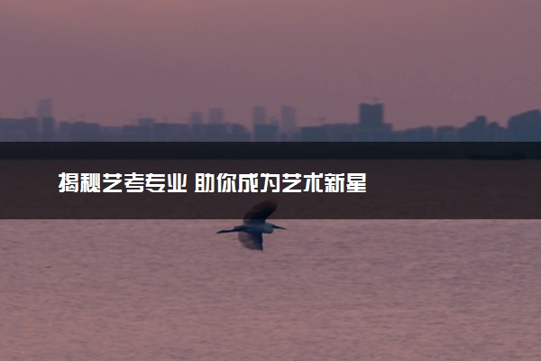 揭秘艺考专业 助你成为艺术新星
