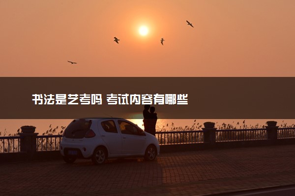 书法是艺考吗 考试内容有哪些