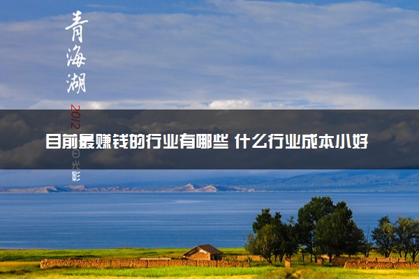 目前最赚钱的行业有哪些 什么行业成本小好上手