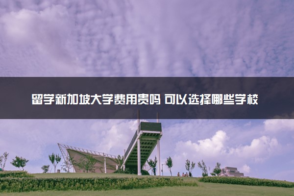 留学新加坡大学费用贵吗 可以选择哪些学校