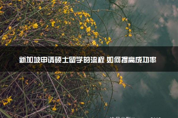 新加坡申请硕士留学的流程 如何提高成功率