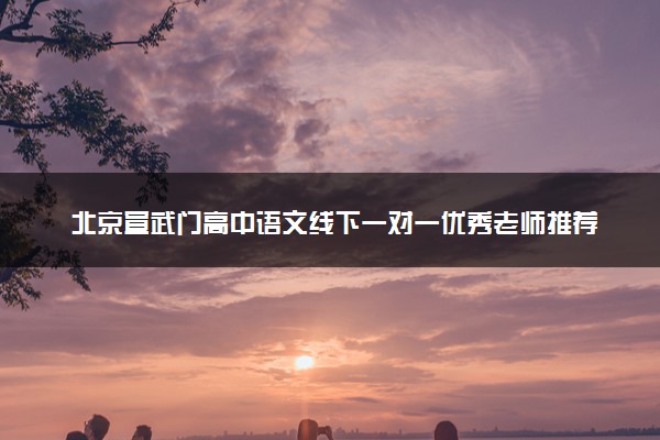 北京宣武门高中语文线下一对一优秀老师推荐
