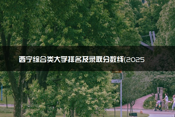 西宁综合类大学排名及录取分数线（2025年参考）