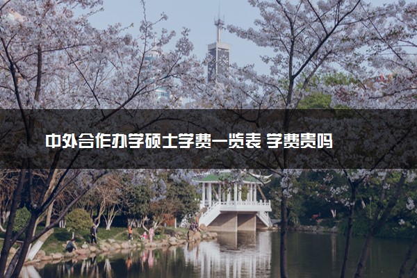 中外合作办学硕士学费一览表 学费贵吗