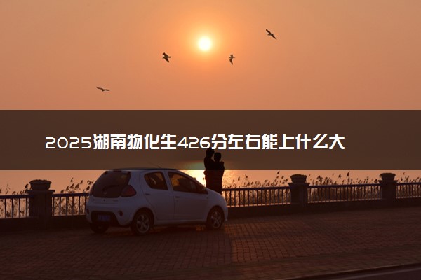 2025湖南物化生426分左右能上什么大学 可以报考的院校名单