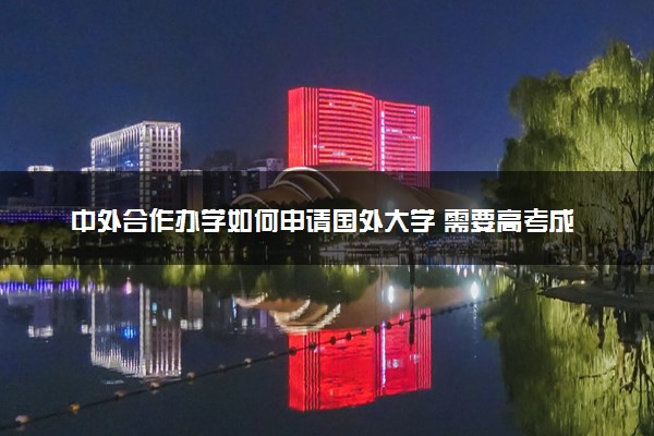 中外合作办学如何申请国外大学 需要高考成绩吗