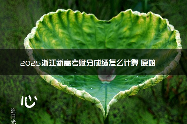 2025浙江新高考赋分成绩怎么计算 原始成绩与赋分对照表