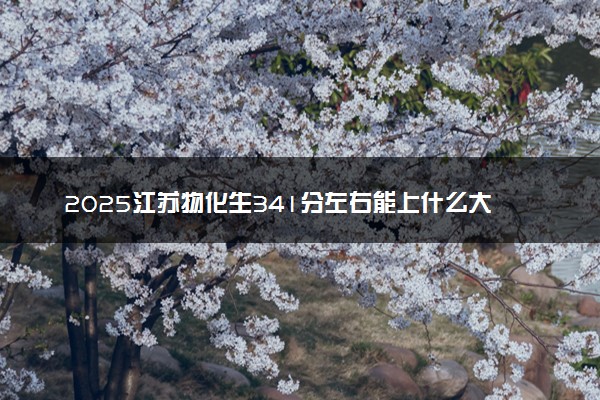2025江苏物化生341分左右能上什么大学 可以报考的院校名单