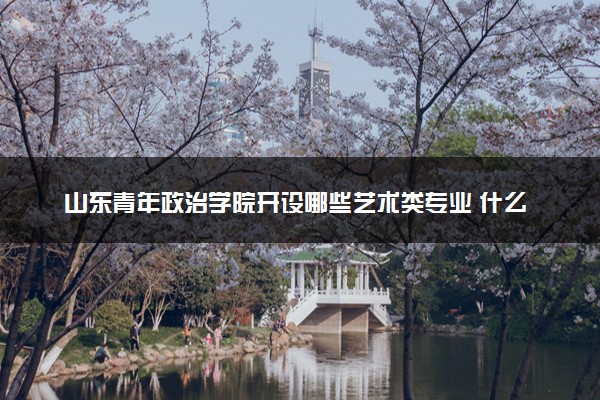 山东青年政治学院开设哪些艺术类专业 什么专业前景好