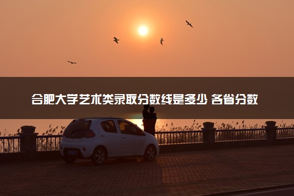 合肥大学艺术类录取分数线是多少 各省分数整理
