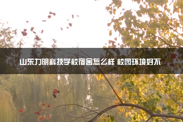 山东力明科技学校宿舍怎么样 校园环境好不好