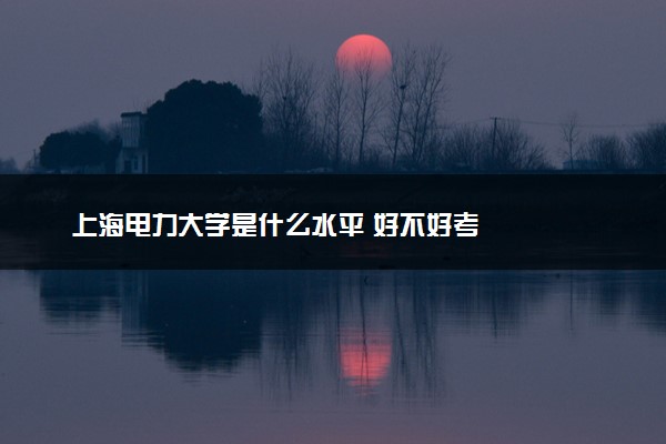 上海电力大学是什么水平 好不好考