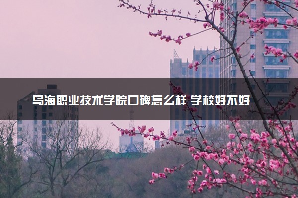 乌海职业技术学院口碑怎么样 学校好不好
