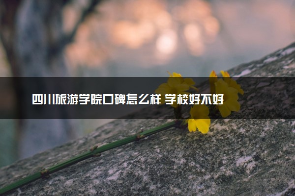 四川旅游学院口碑怎么样 学校好不好