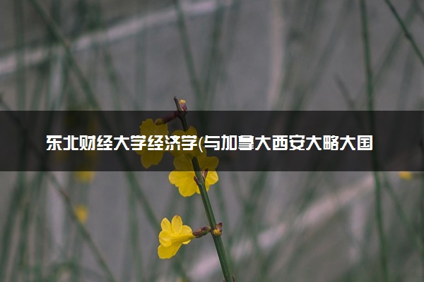 东北财经大学经济学（与加拿大西安大略大国王大学学院合作办学项目）专业怎么样 录取分数线多少