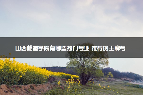 山西能源学院有哪些热门专业 推荐的王牌专业