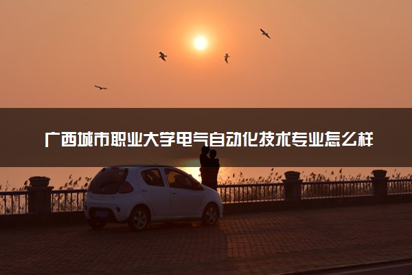 广西城市职业大学电气自动化技术专业怎么样 录取分数线多少