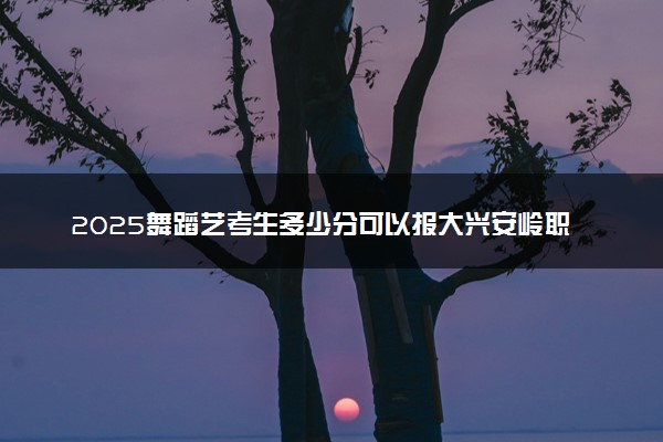 2025舞蹈艺考生多少分可以报大兴安岭职业学院