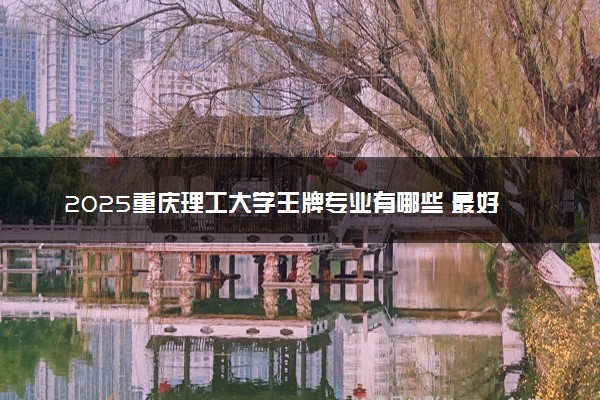 2025重庆理工大学王牌专业有哪些 最好的专业是什么