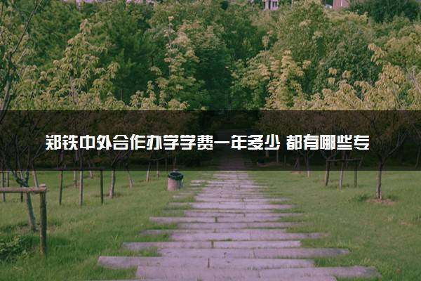 郑铁中外合作办学学费一年多少 都有哪些专业