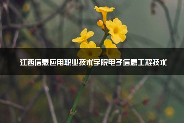江西信息应用职业技术学院电子信息工程技术专业怎么样 录取分数线多少