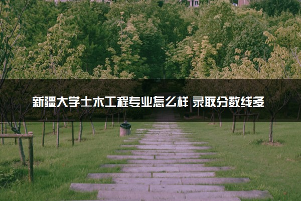 新疆大学土木工程专业怎么样 录取分数线多少