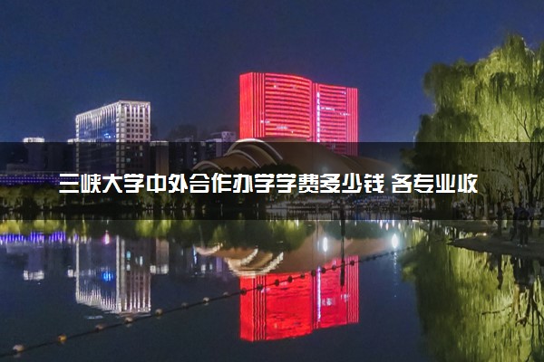 三峡大学中外合作办学学费多少钱 各专业收费标准