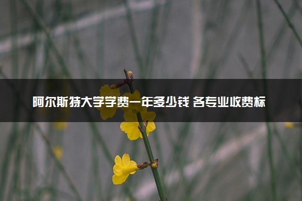 阿尔斯特大学学费一年多少钱 各专业收费标准