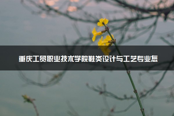 重庆工贸职业技术学院鞋类设计与工艺专业怎么样 录取分数线多少