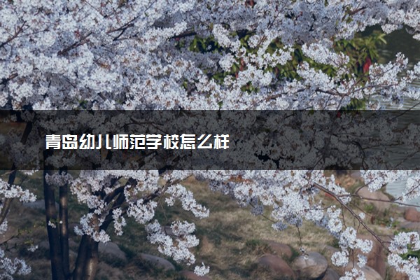青岛幼儿师范学校怎么样