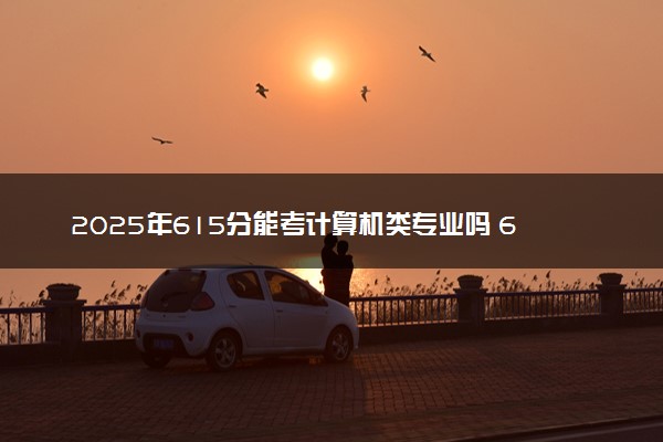 2025年615分能考计算机类专业吗 615分计算机类专业大学推荐
