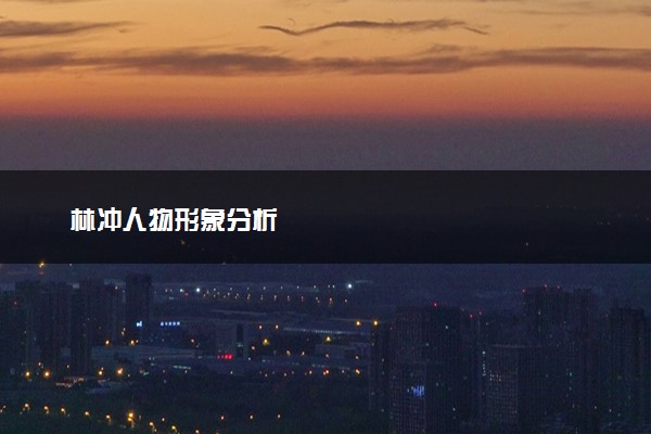 林冲人物形象分析
