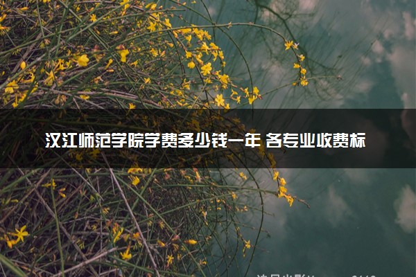 汉江师范学院学费多少钱一年 各专业收费标准（2025年参考）