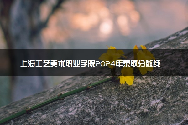 上海工艺美术职业学院2024年录取分数线：浙江526分领跑，上海228分垫底 2025报考建议及事项