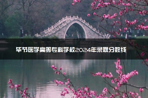 毕节医学高等专科学校2024年录取分数线：重庆483分领跑，贵州299分垫底 2025报考建议及事项