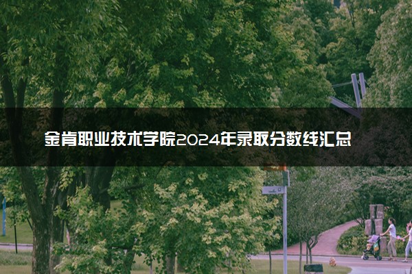 金肯职业技术学院2024年录取分数线汇总 各省最低分与位次排名及2025报考指南